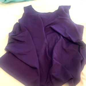 Women’s tank. Purple. CJ Banks. 2X. So soft and silky feel.